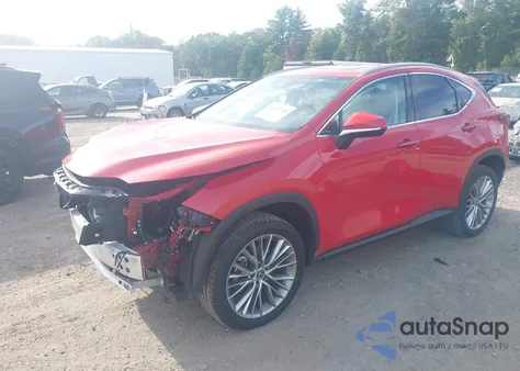 2025 Lexus Nx 350 Premium из США, поврежденный, VIN 2T2GGCEZ3SC064251